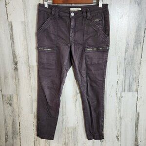 Joie Jeans Concrete Grey Park Skinny Fit Size 30 Cargo
